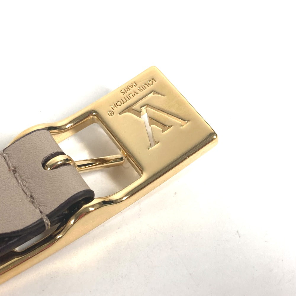 LOUIS VUITTON belt M8370Y Monogram canvas, leather Brown Monogram Belt: LV Duo 18MM reversible Women 70 Used Authentic