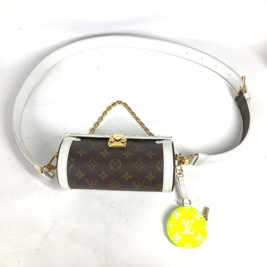 LOUIS VUITTON Shoulder Bag M81485 Monogram canvas Brown Monogram Papillon Trunk