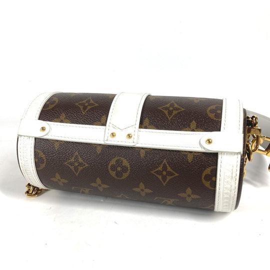 LOUIS VUITTON Shoulder Bag M81485 Monogram canvas Brown Monogram Papillon Trunk