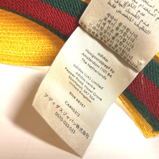 GUCCI Sun visor 696481 Raffia yellow Adidas adidas collaboration logo Sherry Line unisex(Unisex) S Used Authentic