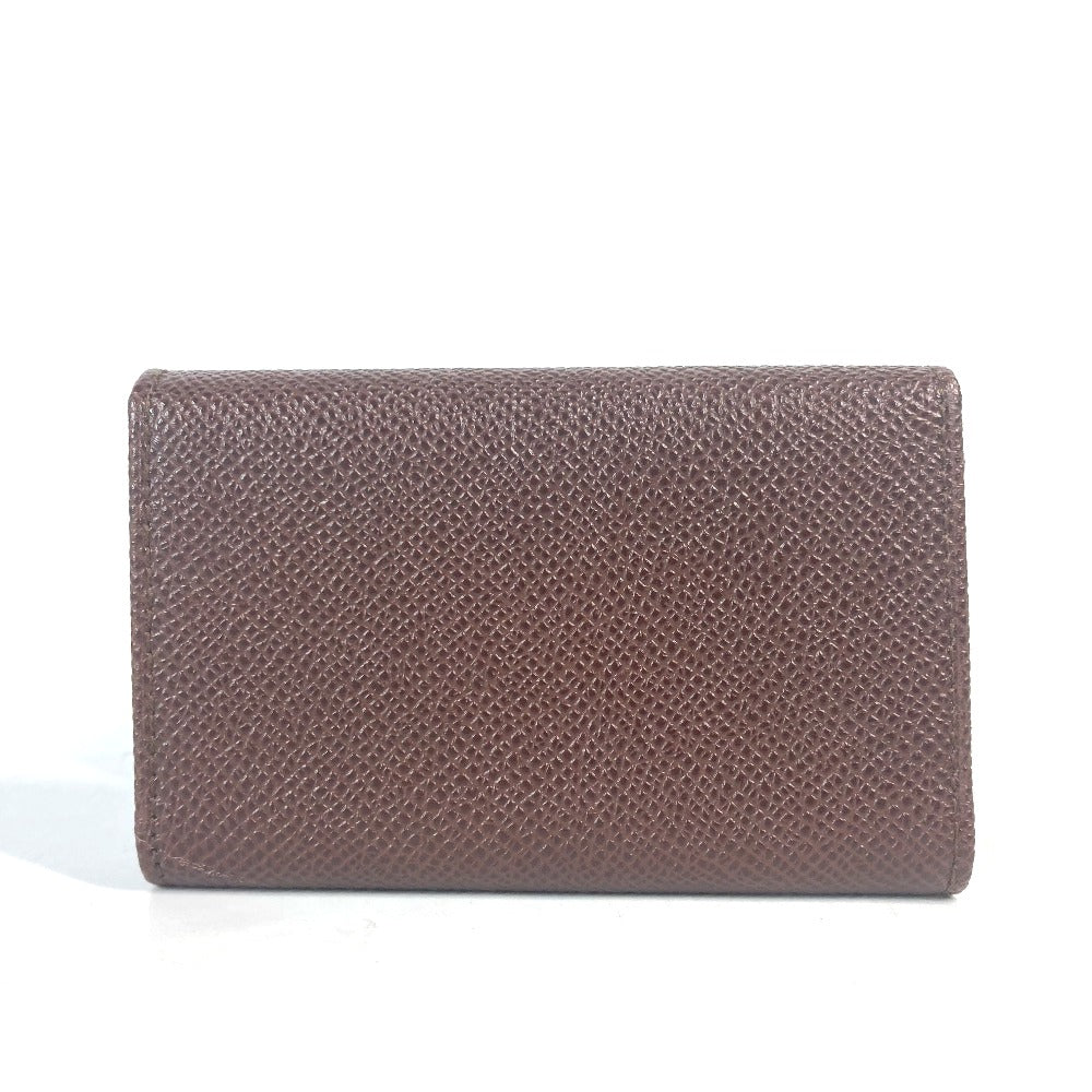 BVLGARI Key case Key holder  leather Brown Bulgari Bulgari unisex(Unisex) Used Authentic