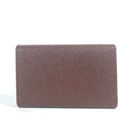 BVLGARI Key case Key holder  leather Brown Bulgari Bulgari unisex(Unisex) Used Authentic