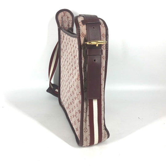 LOUIS VUITTON Shoulder Bag M92321 Monogram mini canvas Red Monogram mini Buzas Marie Kate Women Used Authentic