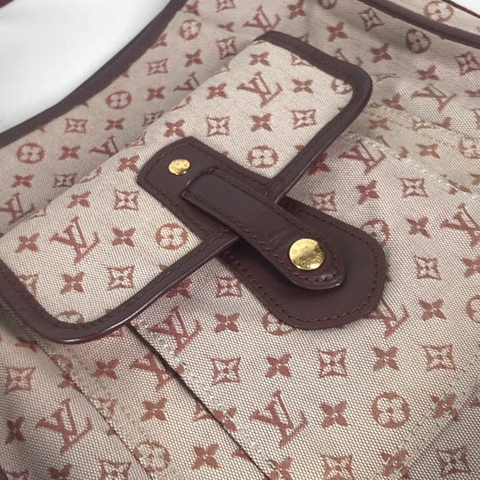 LOUIS VUITTON Shoulder Bag M92321 Monogram mini canvas Red Monogram mini Buzas Marie Kate Women Used Authentic