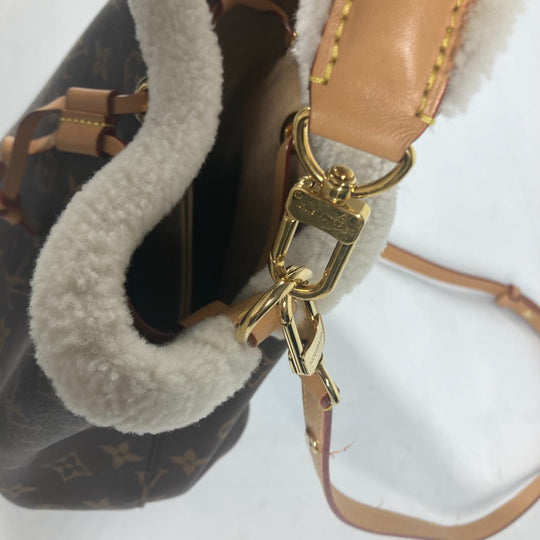 LOUIS VUITTON Shoulder Bag M46319 Monogram canvas Brown Monogram NeoNoe BB Drawstring Bag Women Used Authentic