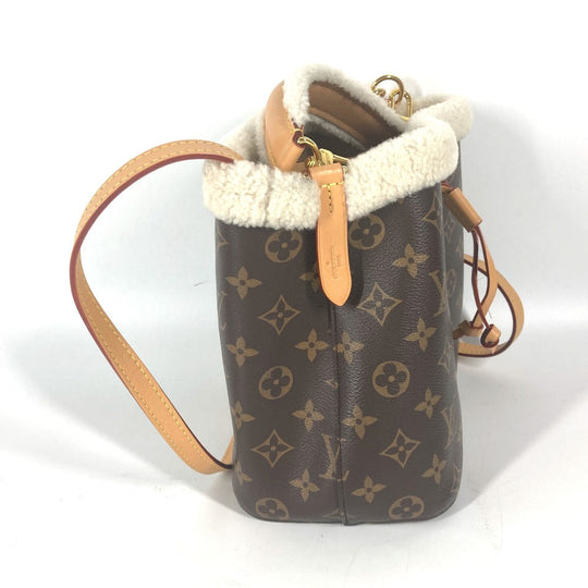 LOUIS VUITTON Shoulder Bag M46319 Monogram canvas Brown Monogram NeoNoe BB Drawstring Bag Women Used Authentic