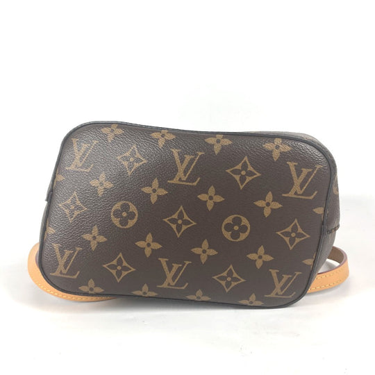LOUIS VUITTON Shoulder Bag M46319 Monogram canvas Brown Monogram NeoNoe BB Drawstring Bag Women Used Authentic