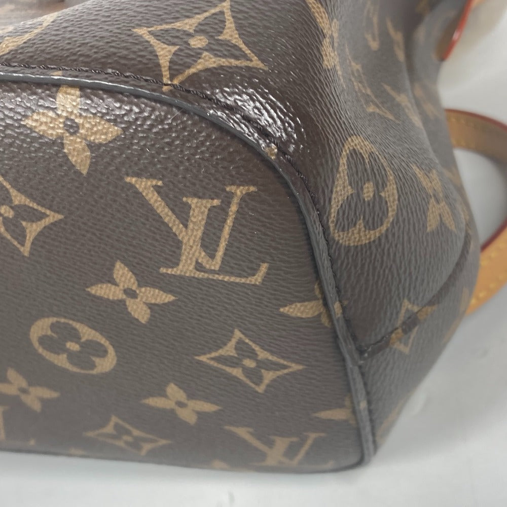 LOUIS VUITTON Shoulder Bag M46319 Monogram canvas Brown Monogram NeoNoe BB Drawstring Bag Women Used Authentic