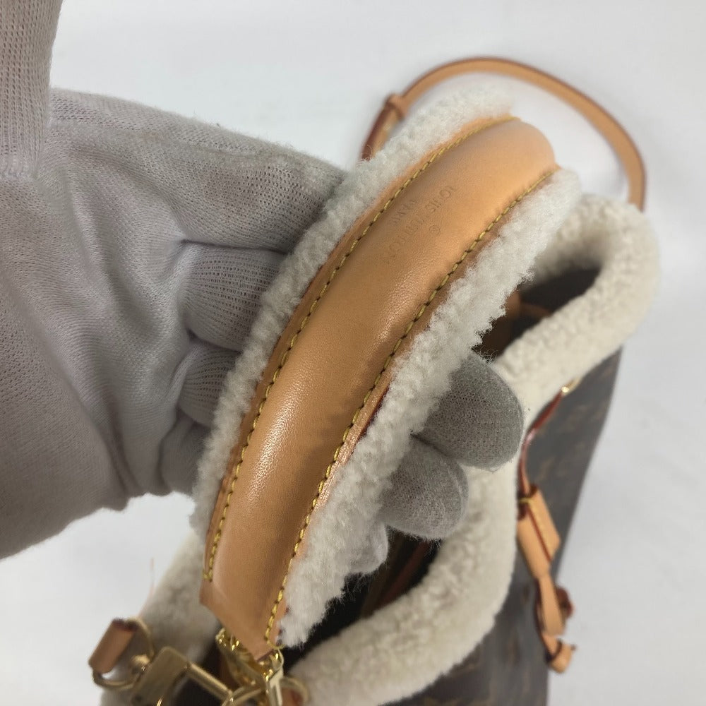 LOUIS VUITTON Shoulder Bag M46319 Monogram canvas Brown Monogram NeoNoe BB Drawstring Bag Women Used Authentic