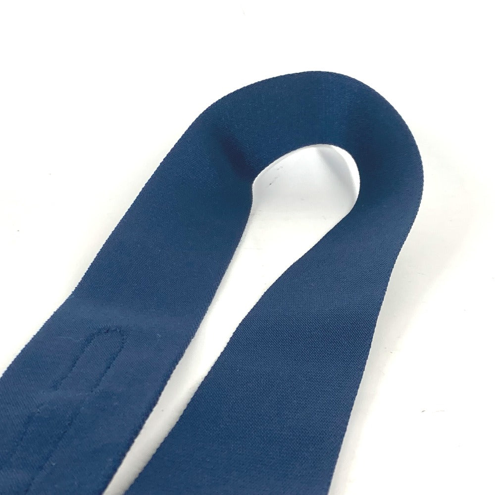 PRADA Shoulder strap Leather / canvas blue stripe mens(Unisex) Used Authentic