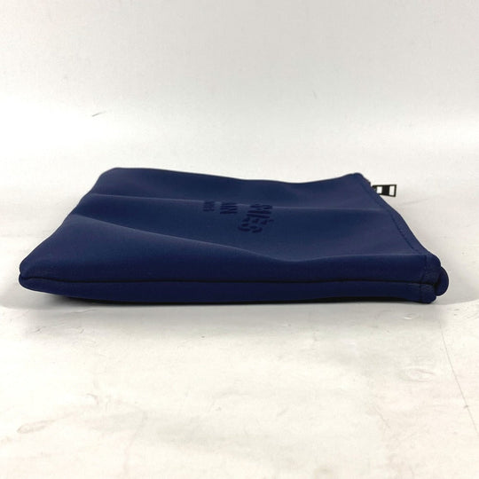 HERMES Pouch H104312M 01 polyamide Navy Neovan MM Women Used Authentic