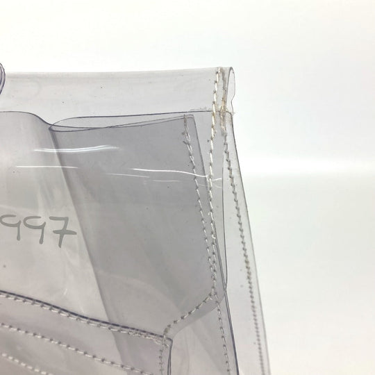 HERMES Handbag Plastics clear Plastics Kelly Women Used Authentic