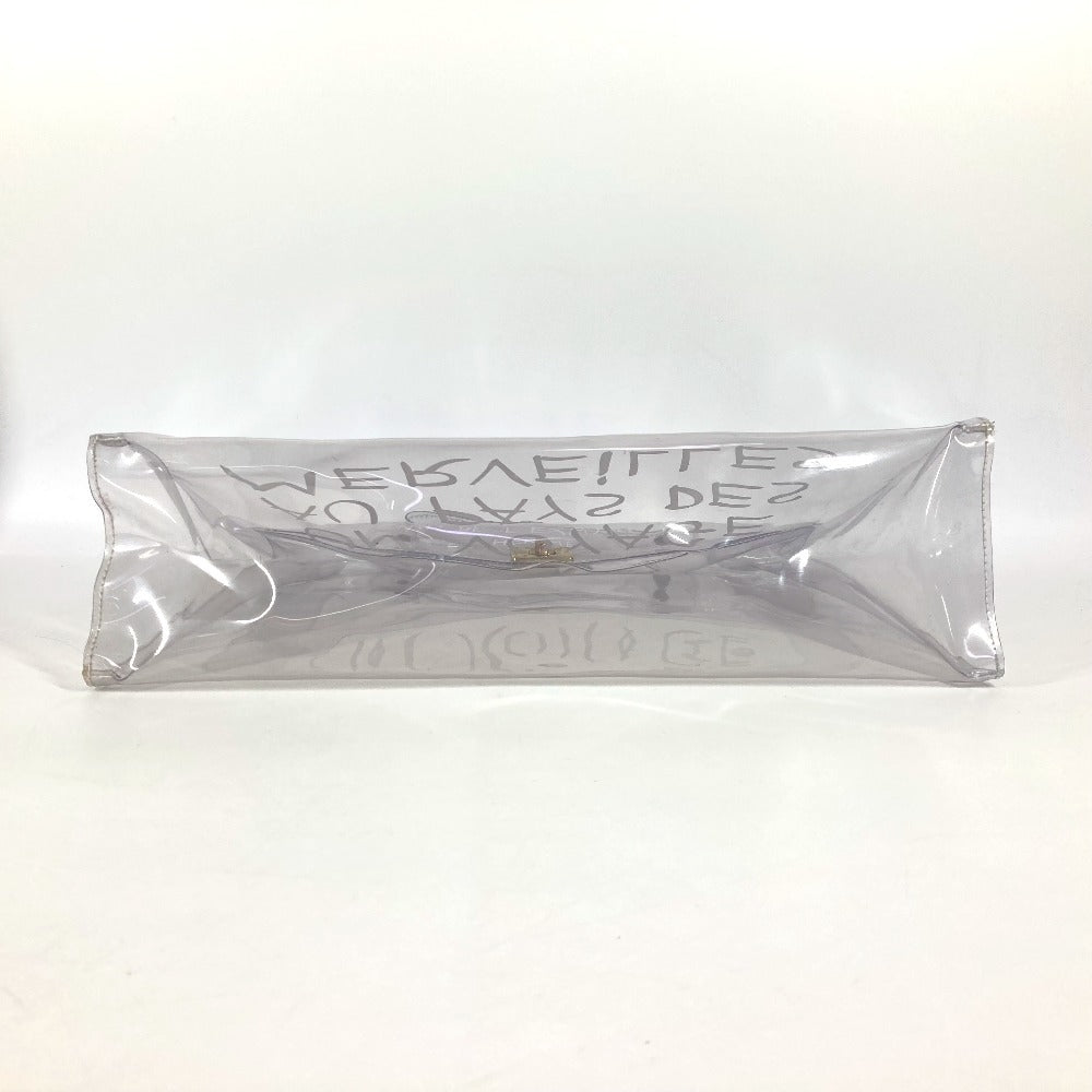 HERMES Handbag Plastics clear Plastics Kelly Women Used Authentic