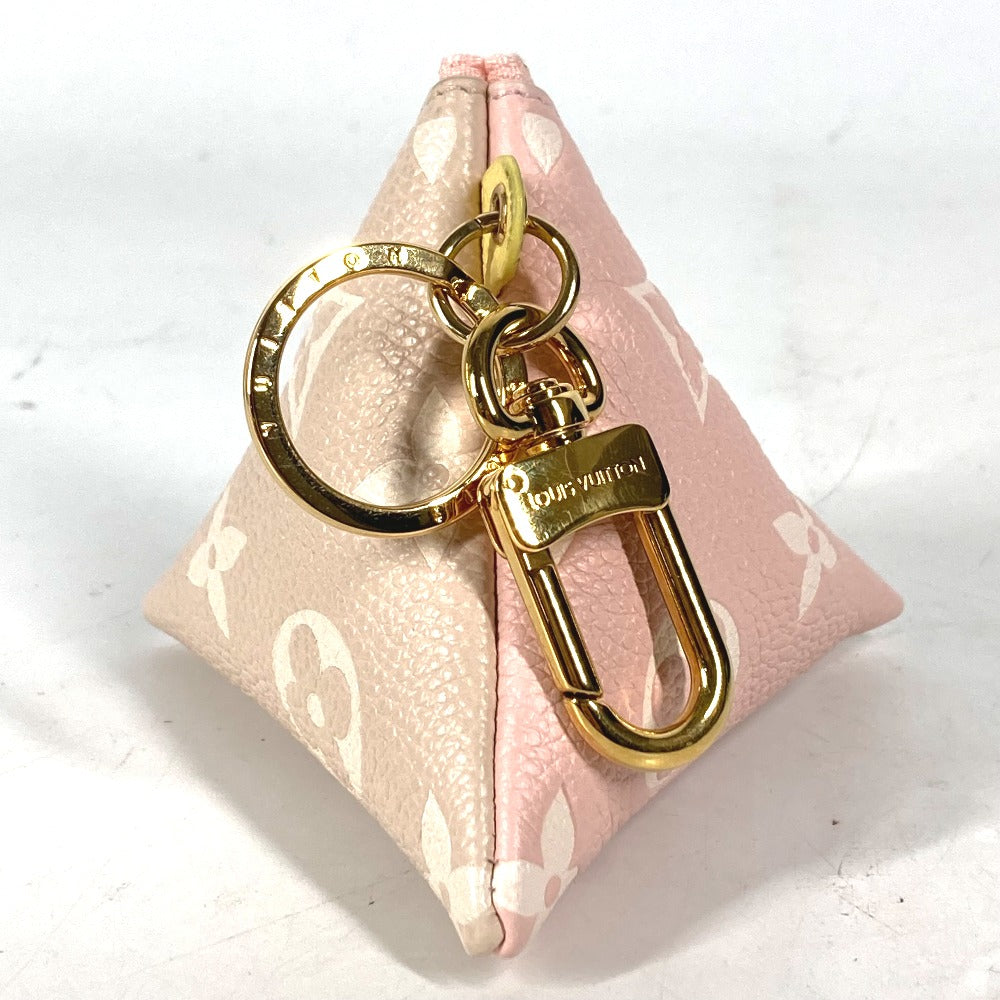 LOUIS VUITTON key ring M00669 Monogram canvas pink Monogram Berlango Women Used Authentic