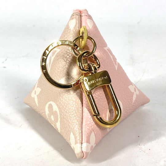 LOUIS VUITTON key ring M00669 Monogram canvas pink Monogram Berlango Women Used Authentic