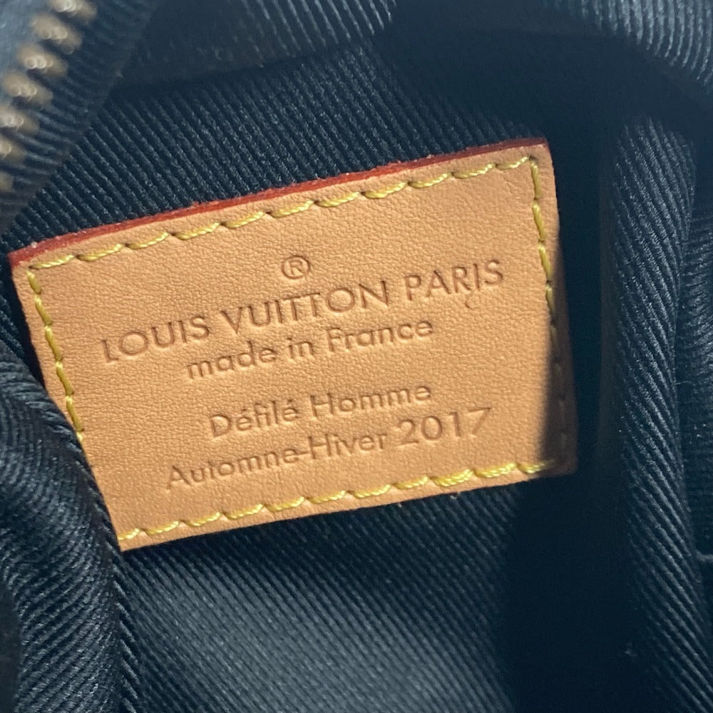 LOUIS VUITTON key ring M44201 canvas green Supreme collaboration Apollo Backpack Nano unisex(Unisex) Used Authentic