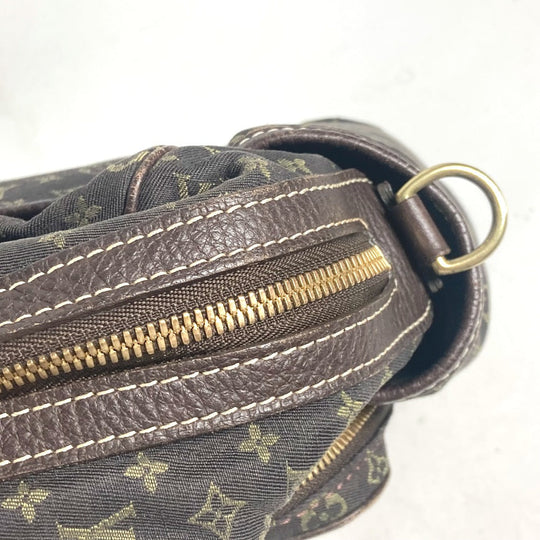LOUIS VUITTON Shoulder Bag M95221 Monogram Mini-LinCanvas Brown Monogram mini run sac arange Women Used Authentic