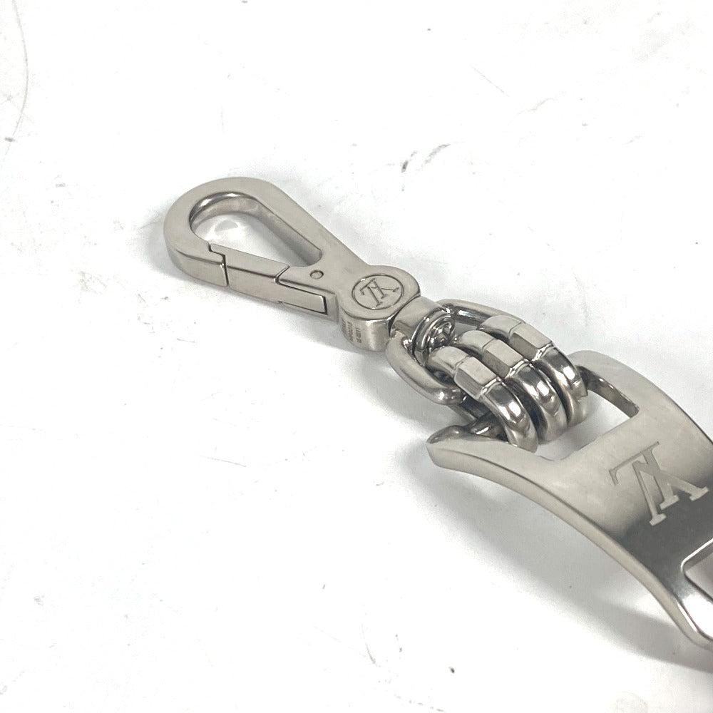 LOUIS VUITTON bracelet MP3015 metal Silver Bracelet LV Zip Bracelet mens Used Authentic