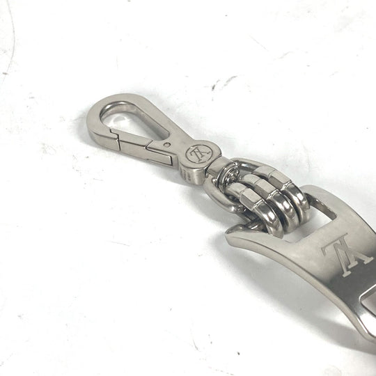 LOUIS VUITTON bracelet MP3015 metal Silver Bracelet LV Zip Bracelet mens Used Authentic