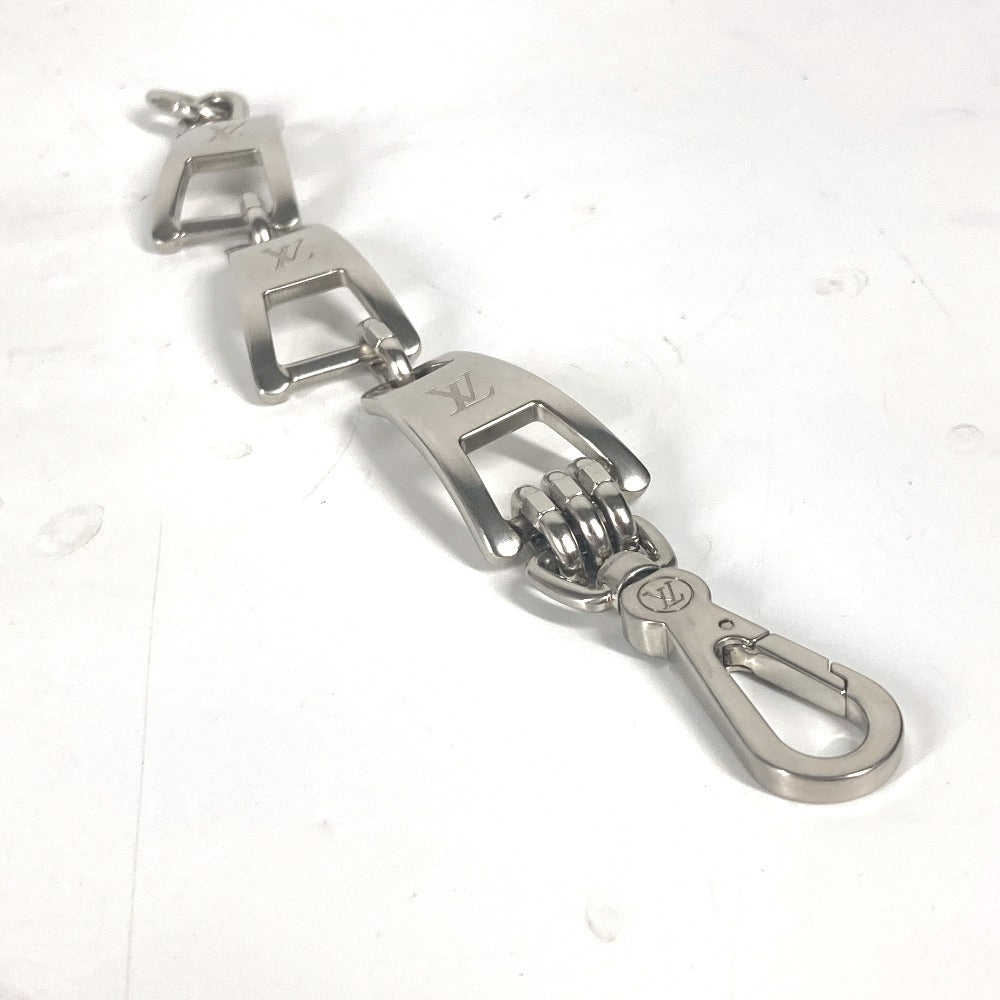 LOUIS VUITTON bracelet MP3015 metal Silver Bracelet LV Zip Bracelet mens Used Authentic