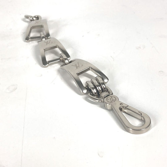 LOUIS VUITTON bracelet MP3015 metal Silver Bracelet LV Zip Bracelet mens Used Authentic