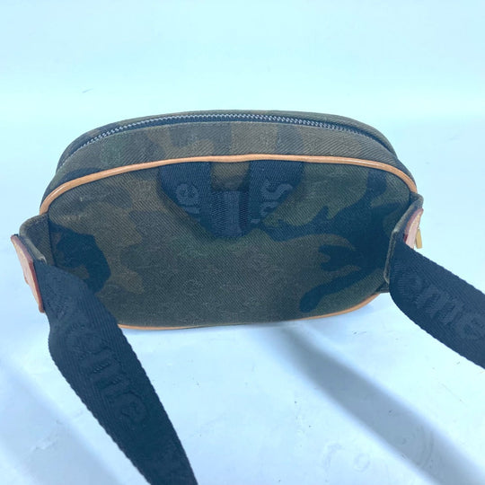 LOUIS VUITTON Sling bag M44202 canvas khaki Monogram camouflage Supreme Bumback PM unisex(Unisex) Used Authentic