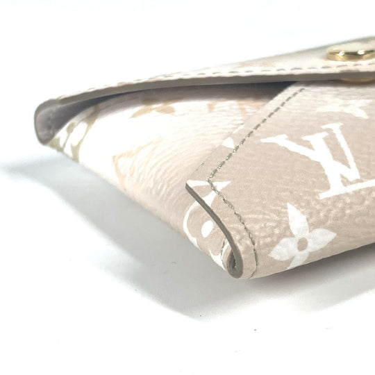 LOUIS VUITTON Card Case M81271 Monogram canvas beige LV Escal Pochette Kirigami Small Only Women Used Authentic