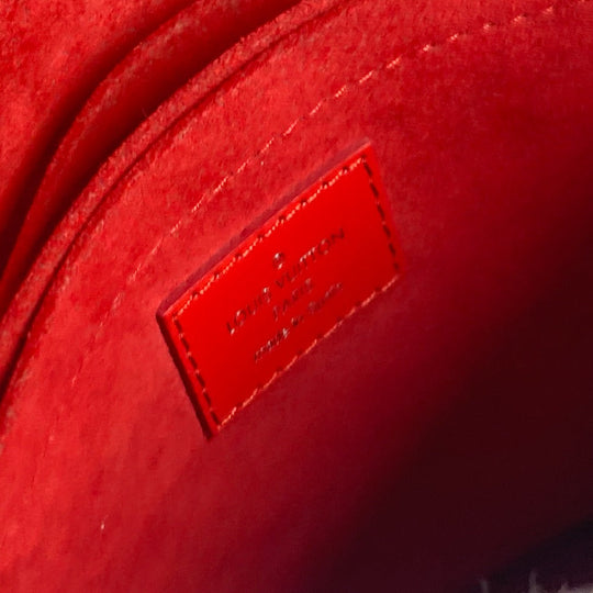 LOUIS VUITTON Shoulder Bag M44031 Epi Leather, Monogram Canvas Red epi monogram Saint-Michel Women Used Authentic