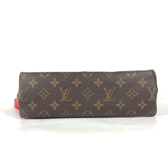 LOUIS VUITTON Shoulder Bag M44031 Epi Leather, Monogram Canvas Red epi monogram Saint-Michel Women Used Authentic