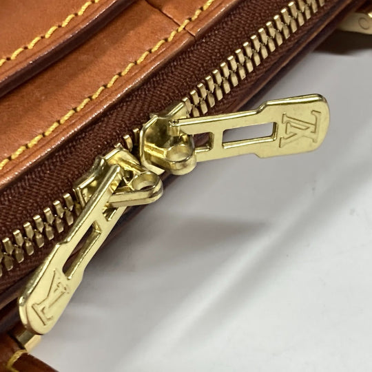 LOUIS VUITTON Handbag M80315 Nomad leather caramel Nomad Negev GM mens(Unisex) Used Authentic