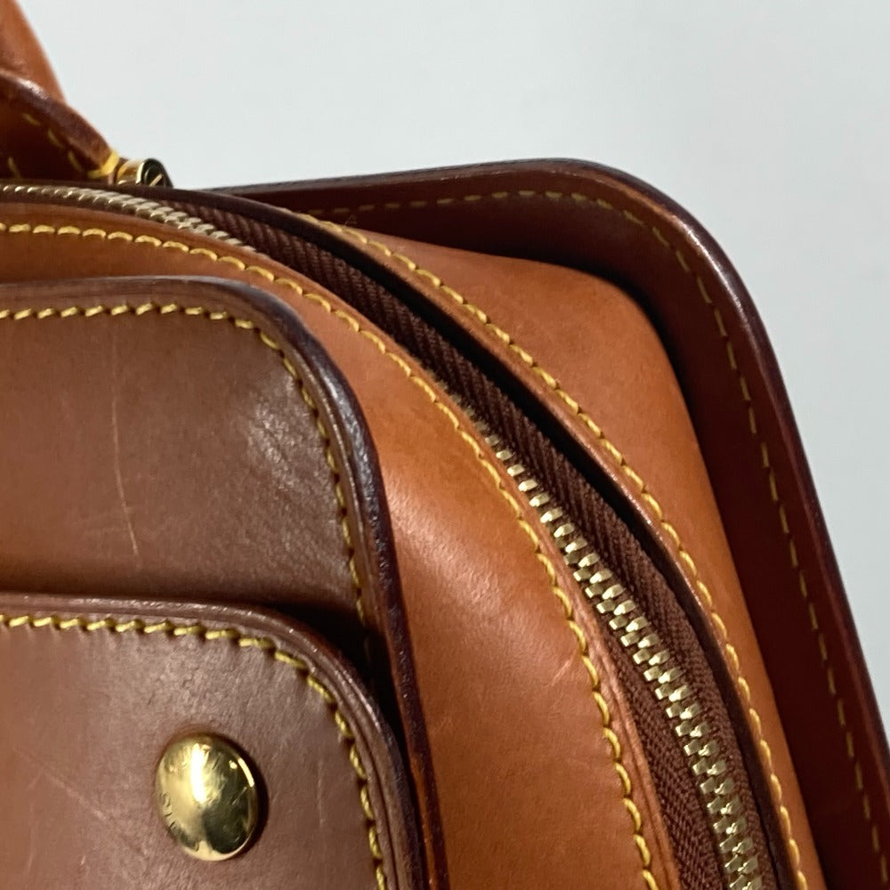 LOUIS VUITTON Handbag M80315 Nomad leather caramel Nomad Negev GM mens(Unisex) Used Authentic