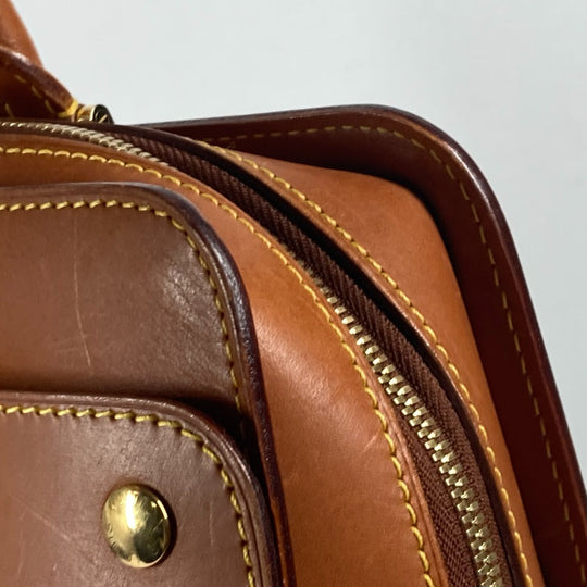 LOUIS VUITTON Handbag M80315 Nomad leather caramel Nomad Negev GM mens(Unisex) Used Authentic