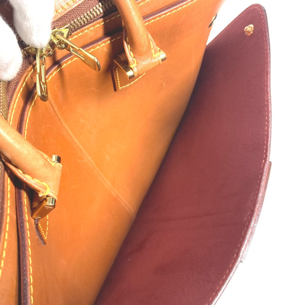 LOUIS VUITTON Handbag M80315 Nomad leather caramel Nomad Negev GM mens(Unisex) Used Authentic