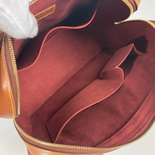 LOUIS VUITTON Handbag M80315 Nomad leather caramel Nomad Negev GM mens(Unisex) Used Authentic