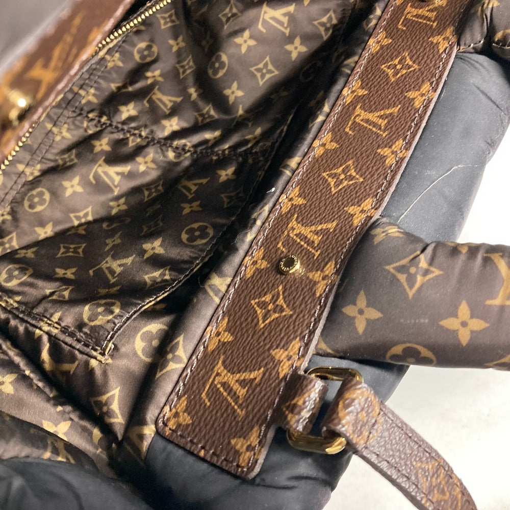 LOUIS VUITTON Shoulder Bag M21069 Nylon, Recycled Metallic Nylon black LV Pillow Monogram On the Go MM