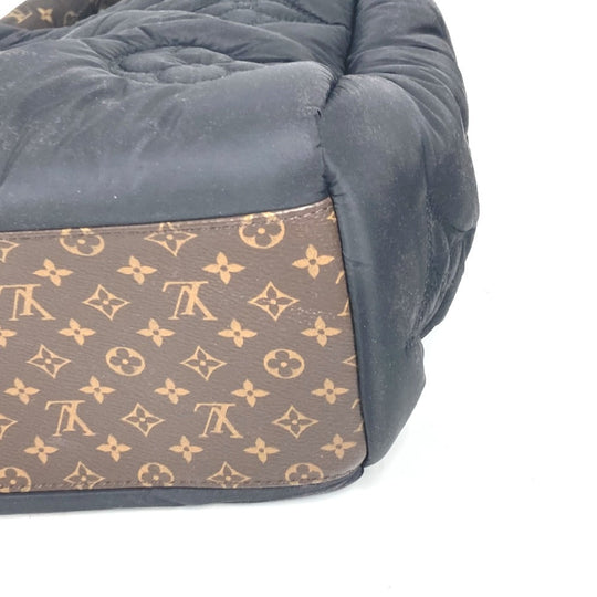LOUIS VUITTON Shoulder Bag M21069 Nylon, Recycled Metallic Nylon black LV Pillow Monogram On the Go MM