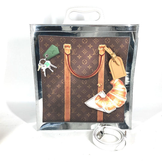 LOUIS VUITTON Shoulder Bag M23151 Monogram canvas Silver Monogram Freezer/Sac Plat