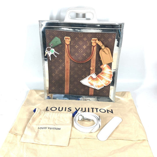 LOUIS VUITTON Shoulder Bag M23151 Monogram canvas Silver Monogram Freezer/Sac Plat
