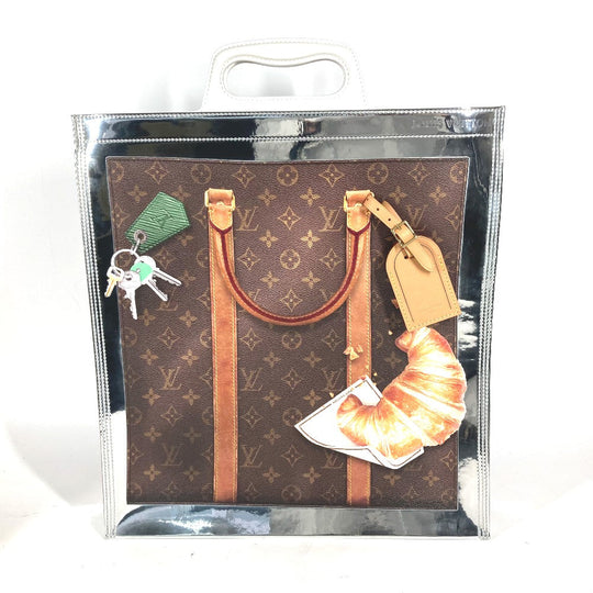 LOUIS VUITTON Shoulder Bag M23151 Monogram canvas Silver Monogram Freezer/Sac Plat