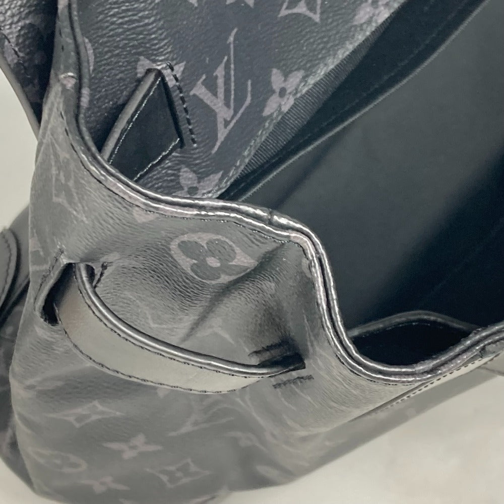 LOUIS VUITTON Handbag M44731 Monogram Eclipse Canvas black Monogram Eclipse Steamer PM mens Used Authentic