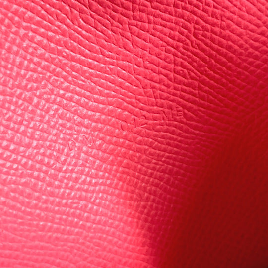 HERMES Coin case Epsom pink Coin Pocket Kelly pocket compact Women Used Authentic