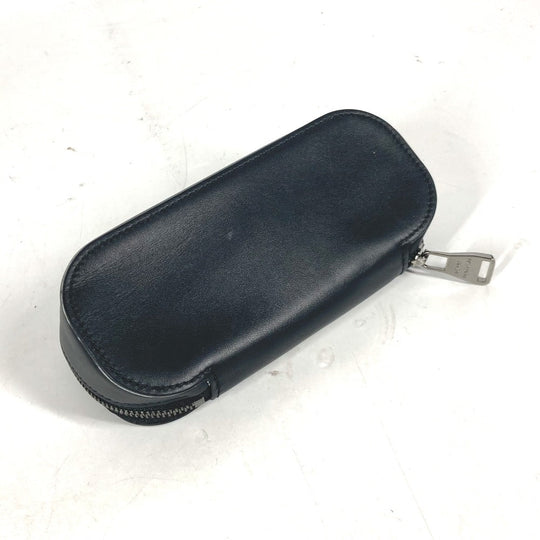 LOUIS VUITTON glasses case GI0654 Monogram Eclipse Canvas black Monogram Eclipse Etui Lunet GM mens Used Authentic