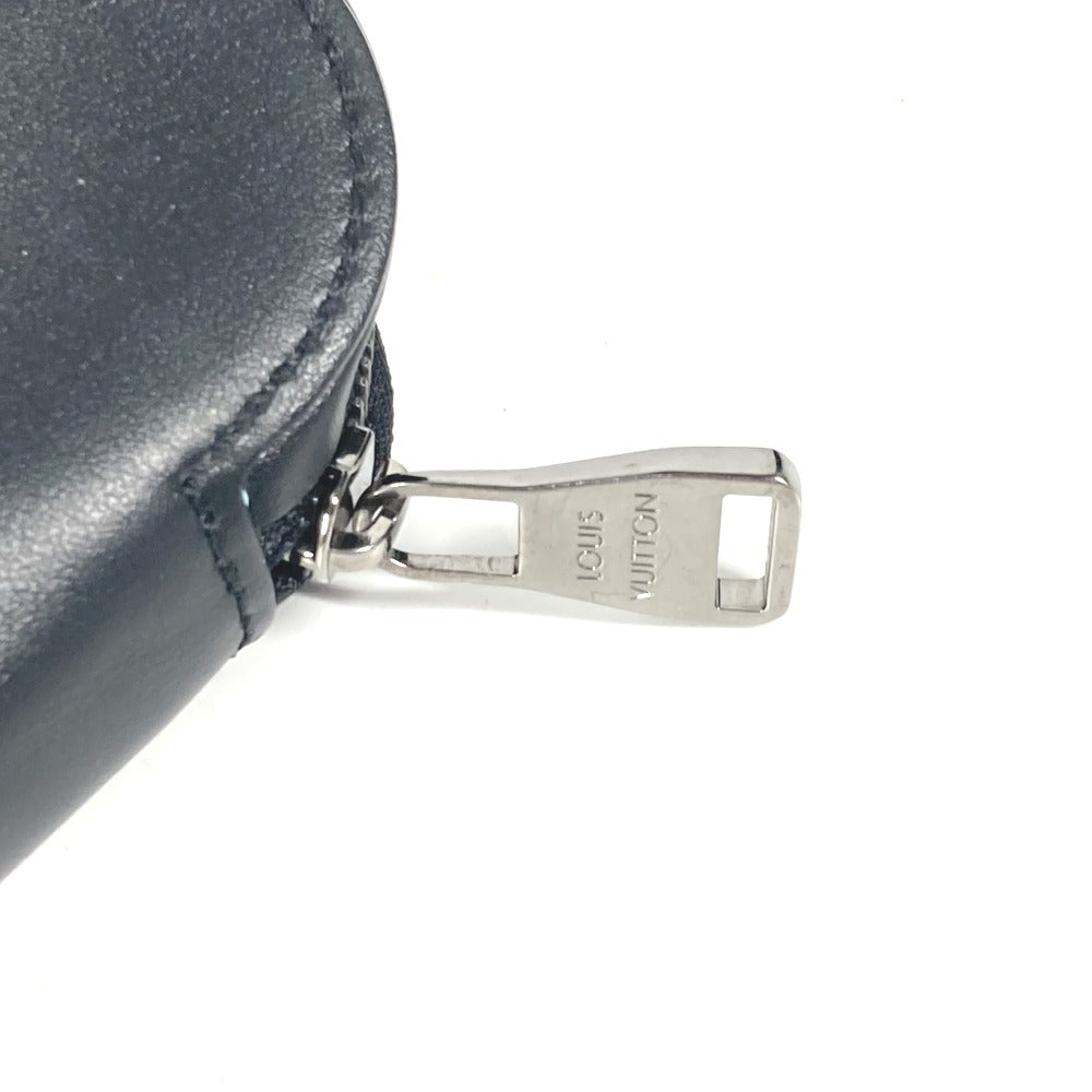 LOUIS VUITTON glasses case GI0654 Monogram Eclipse Canvas black Monogram Eclipse Etui Lunet GM mens Used Authentic