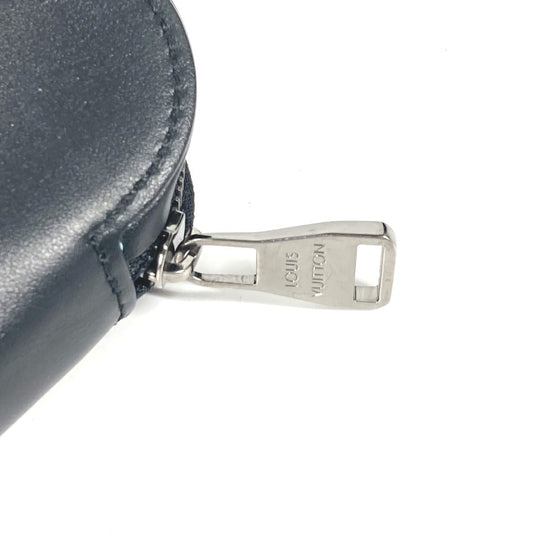 LOUIS VUITTON glasses case GI0654 Monogram Eclipse Canvas black Monogram Eclipse Etui Lunet GM mens Used Authentic