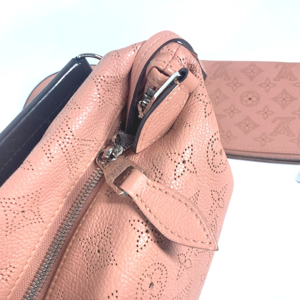 LOUIS VUITTON Shoulder Bag M94276 monogram mahina leather pink Monogram Mahina Serene PM