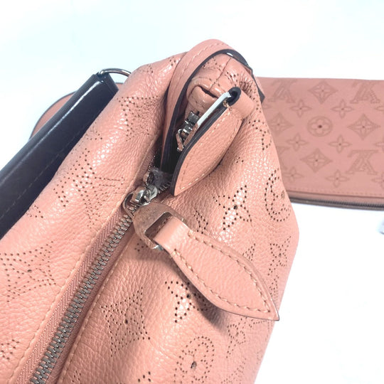 LOUIS VUITTON Shoulder Bag M94276 monogram mahina leather pink Monogram Mahina Serene PM