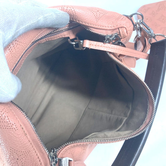 LOUIS VUITTON Shoulder Bag M94276 monogram mahina leather pink Monogram Mahina Serene PM