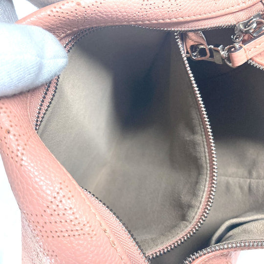 LOUIS VUITTON Shoulder Bag M94276 monogram mahina leather pink Monogram Mahina Serene PM