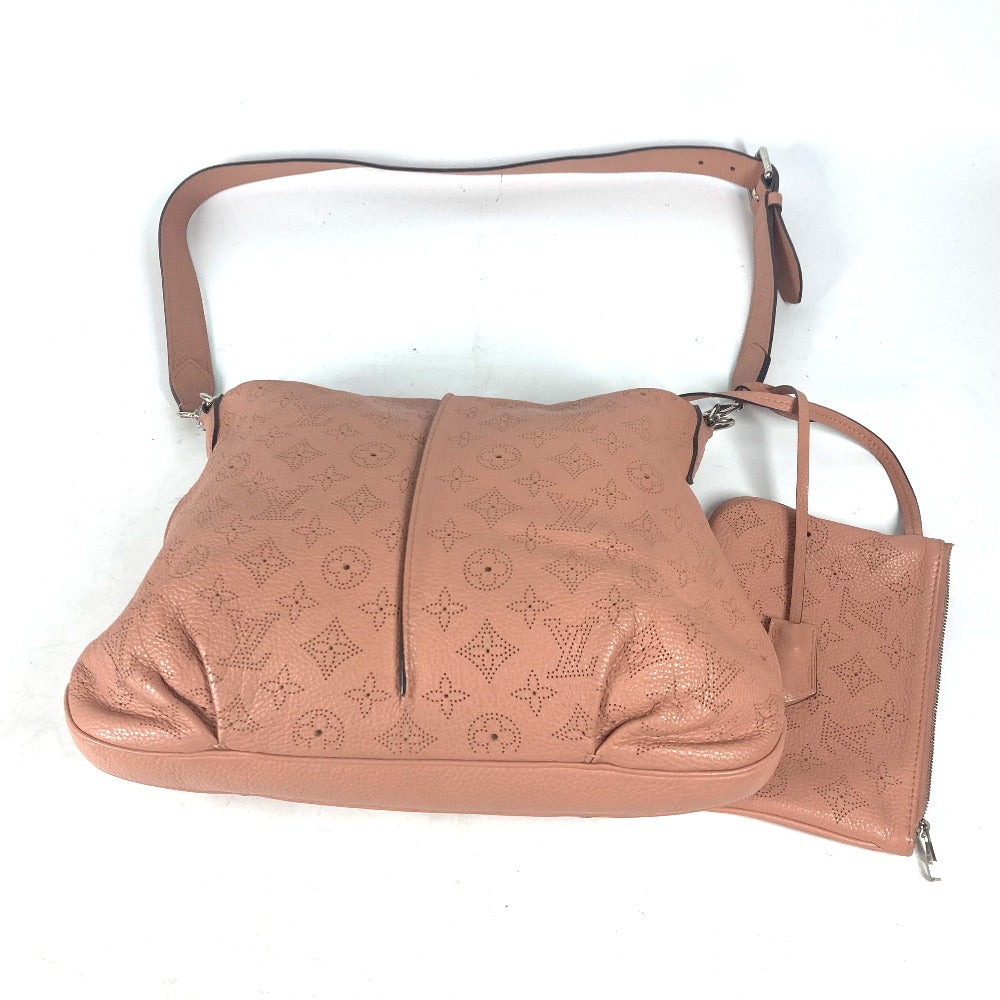 LOUIS VUITTON Shoulder Bag M94276 monogram mahina leather pink Monogram Mahina Serene PM