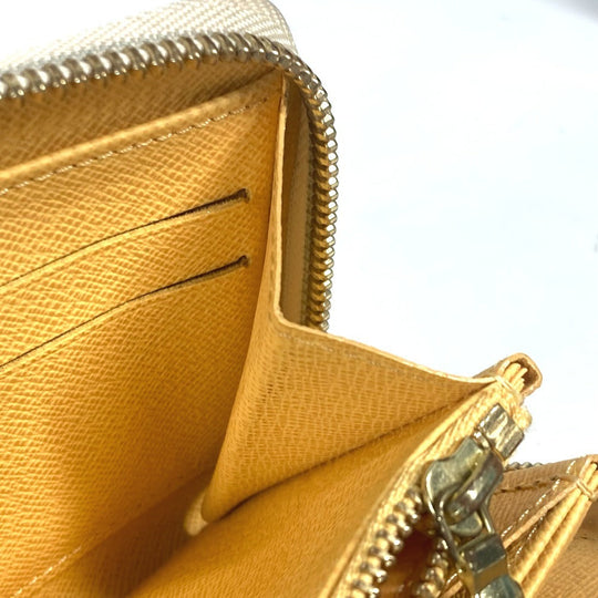 LOUIS VUITTON Long Wallet Purse N63006 Damier Azur Canvas white Damier Azur Balloon motif